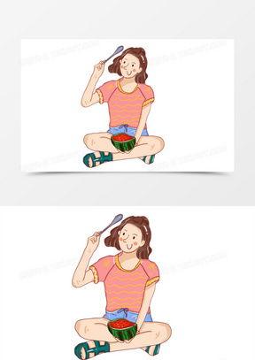 吃瓜少女手绘,揭秘娱乐圈幕后故事  第1张